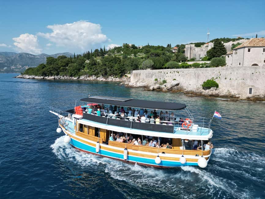 Dubrovnik: Elaphite Islands Cruise with Drinks/Lunch Options - Koločep: Your First Taste of the Islands