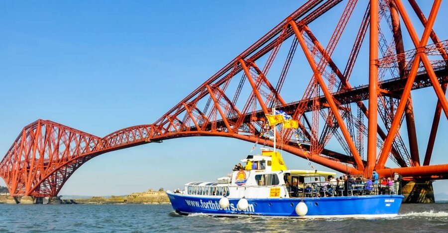 Edinburgh: 'Firth of Forth' Three Bridges Sightseeing Cruise - The Forth Bridge, Forth Road Bridge, and Queensferry Crossing