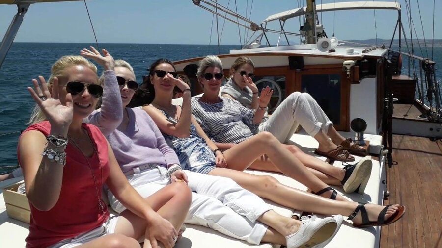 Estepona: Dolphin Watching Sailboat Cruise with Drink - The possible Mediterranean swim stop
