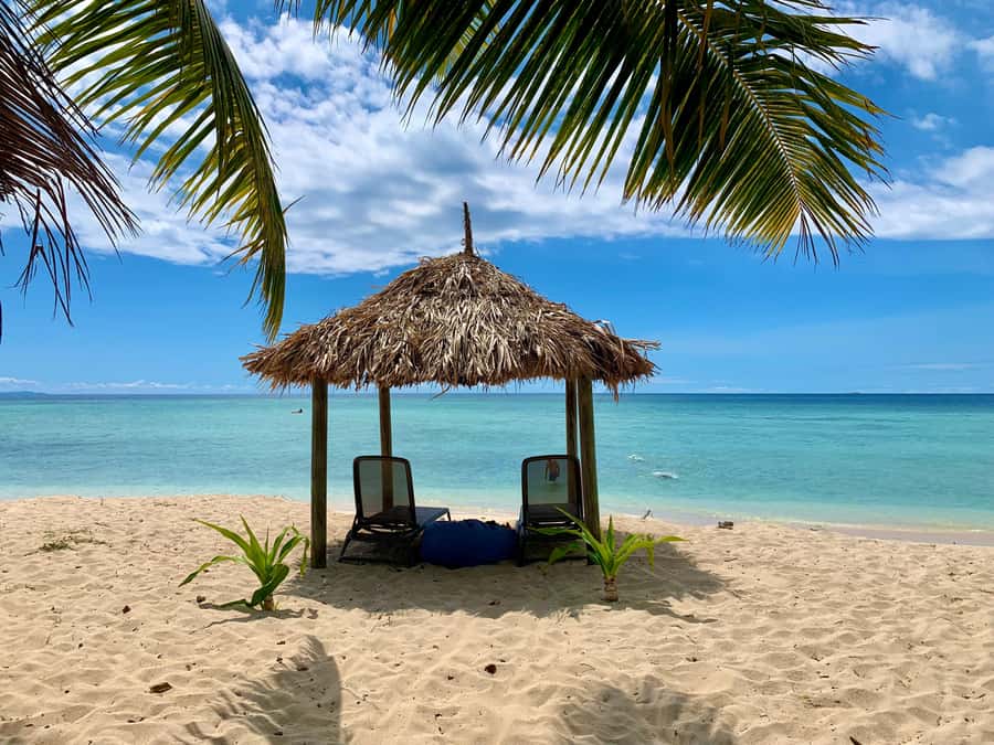 Fiji: Captain Cook Cruises - Island & Reef Day Trip - Sailing from Denarau to a white-sand island