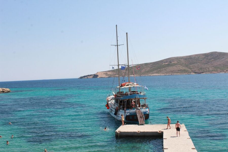 From Ag Anna: Rina's Cave and Ano and Kato Koufonisi Cruise - Kato Koufonisi, the quiet island stop