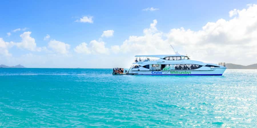 From Airlie: Whitsundays and Whitehaven Half-Day Cruise - What the cruise route is really like