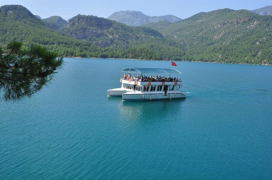 From Alanya: Green Canyon Day Trip with Lunch and Boat Ride - Swimming in clear mountain water