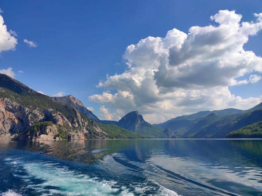 From Alanya: Green Canyon Day Trip with Lunch and Boat Ride - Lunch above the reservoir