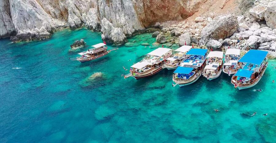 From Antalya or Kemer: Suluada Island Boat Trip with Lunch - Getting from Antalya or Kemer to Adrasan Harbor