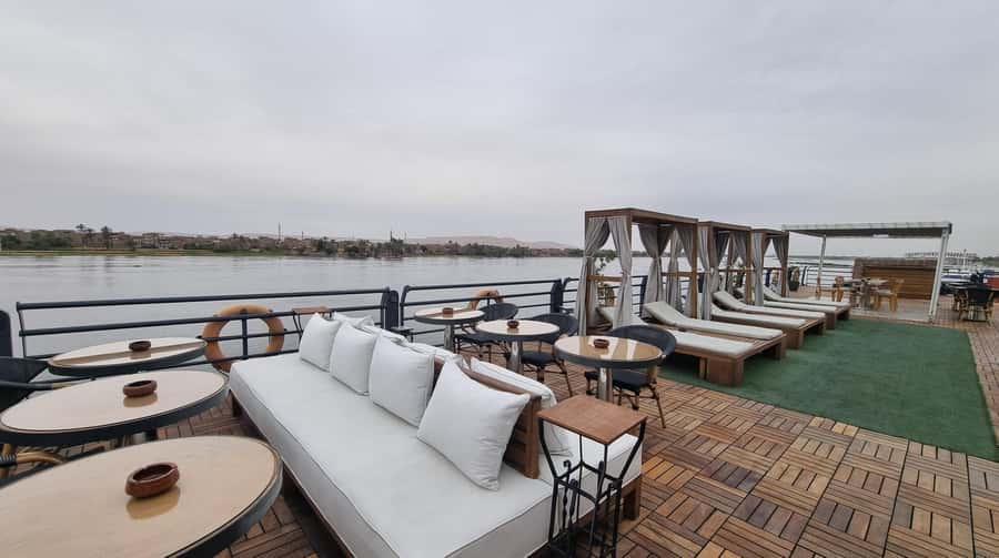 From Aswan: 3-Day Cruise to Luxor with Hot Air Balloon - Day two: Edfu and time on deck