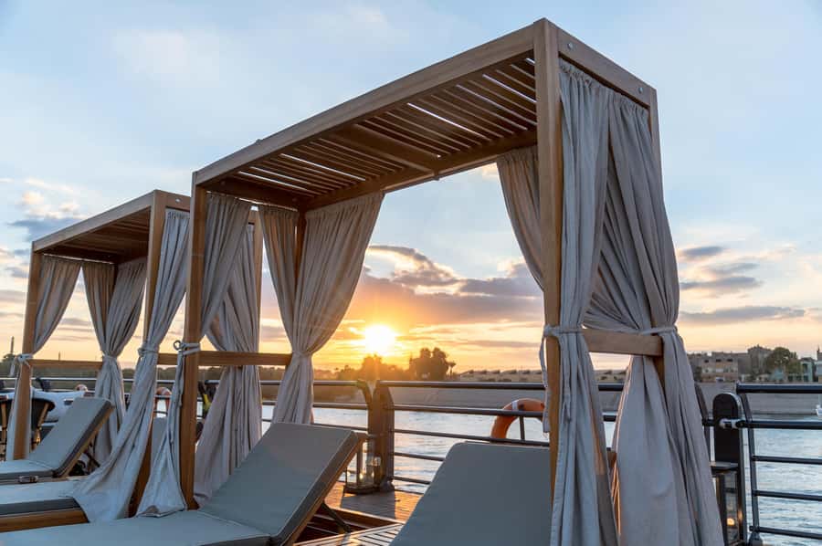 From Aswan: 3-Day Cruise to Luxor with Hot Air Balloon - Life aboard the 5-star boat