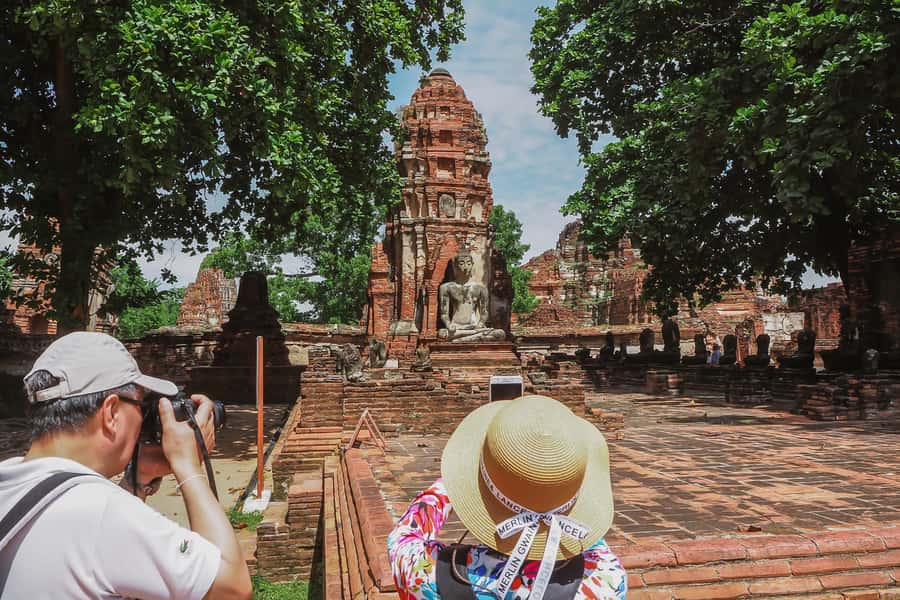 From Bangkok: Ayutthaya Day Tour by Bus with River Cruise - Wat Phra Sri Sanphet and the former royal center