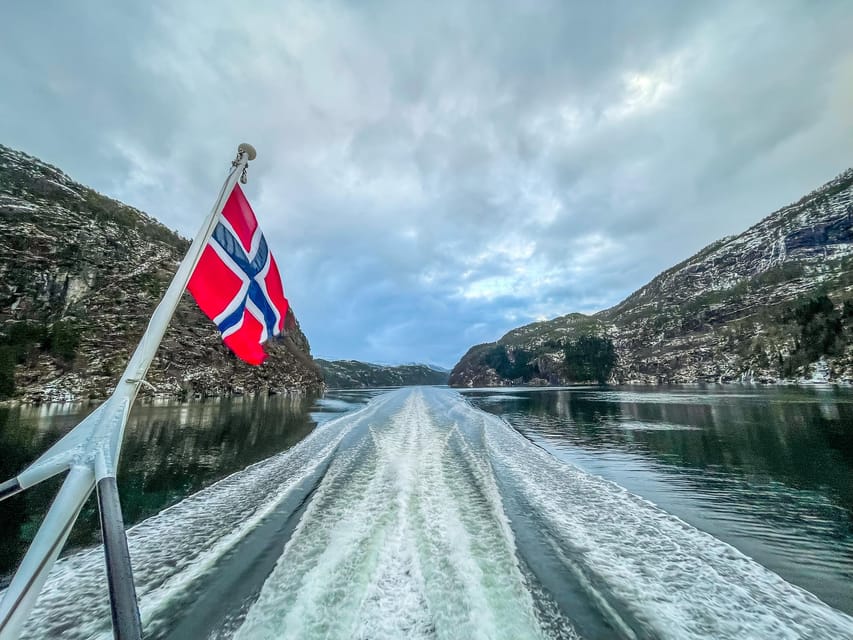 From Bergen: The Original Fjord Cruise to Mostraumen - Key points at a glance