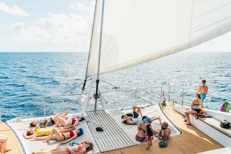 From Cairns: Great Barrier Reef Cruise by Premium Catamaran - Boarding at Cairns Reef Fleet Terminal