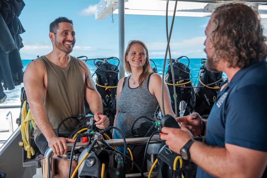 From Cairns: Great Barrier Reef Cruise by Premium Catamaran - Scuba options for beginners and certified participants
