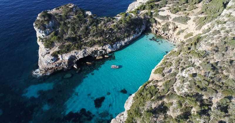From Cala Figuera: Boat Tour to Cala Marmols & Caló de Moro - Cala Santanyí and Es Pontàs set the scene