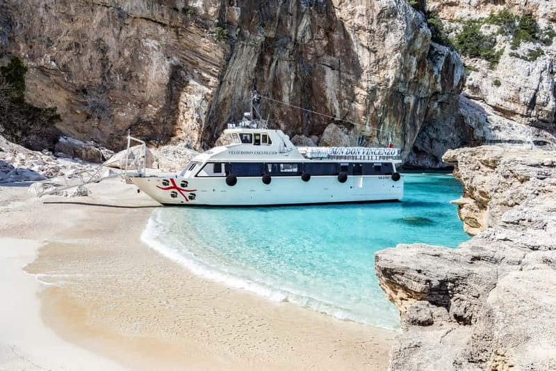 From Cala Gonone: Gulf of Orosei Cruise to Cala Goloritzè - Cala Mariolu and the best swimming water