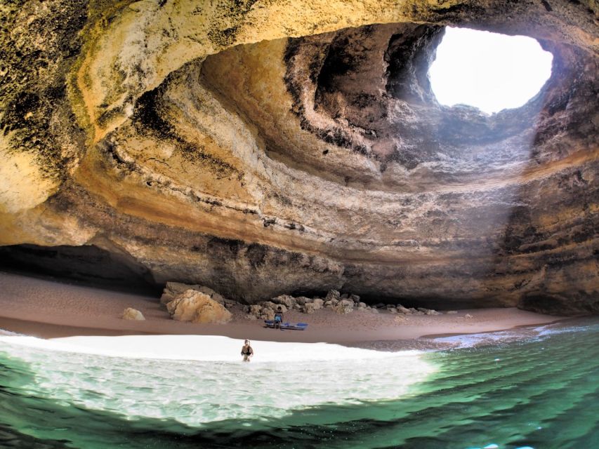 From Carvoeiro: Benagil Caves and Praia da Marinha Boat Trip - Why the small boat changes the Benagil trip