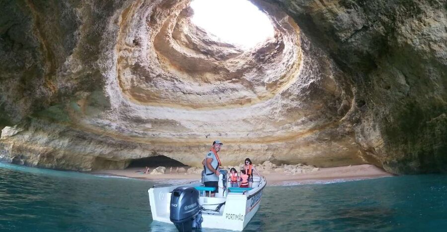 From Carvoeiro: Benagil Caves and Praia da Marinha Boat Trip - Starting at Carvoeiro Beach