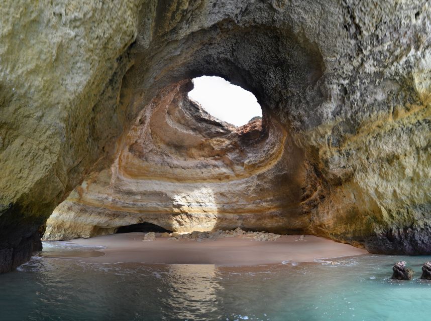 From Carvoeiro: Benagil Caves and Praia da Marinha Boat Trip - Entering Algar de Benagil