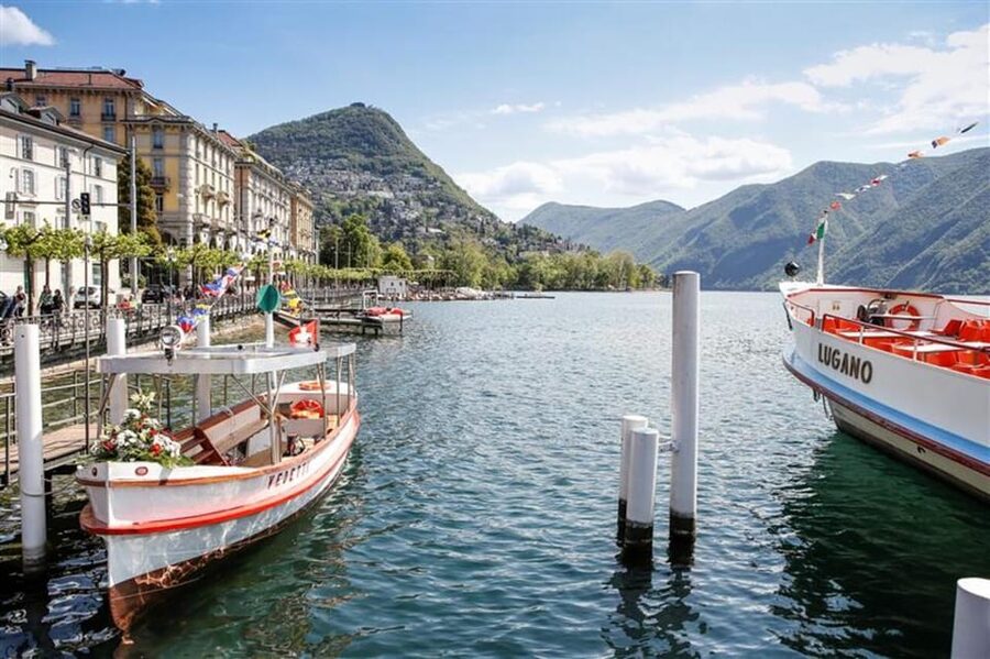 From Como: Bellagio, Como & Lugano Day Tour with Lake Cruise - Como’s squares and 15th-century Cathedral