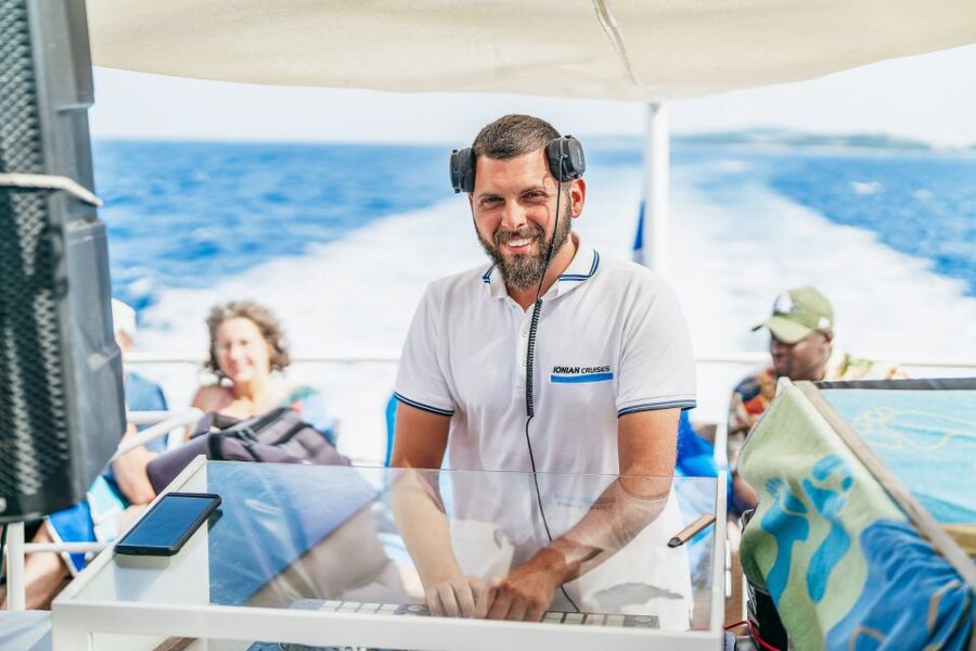 From Corfu Island: Antipaxos & Paxos Blue Caves Boat Cruise - Boat comfort, seating, food, and transfers