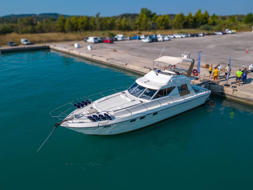 From Corfu: Luxury Yacht Cruise to Paxos and Antipaxos - Leaving Lefkimmi at 9:00 a.m.