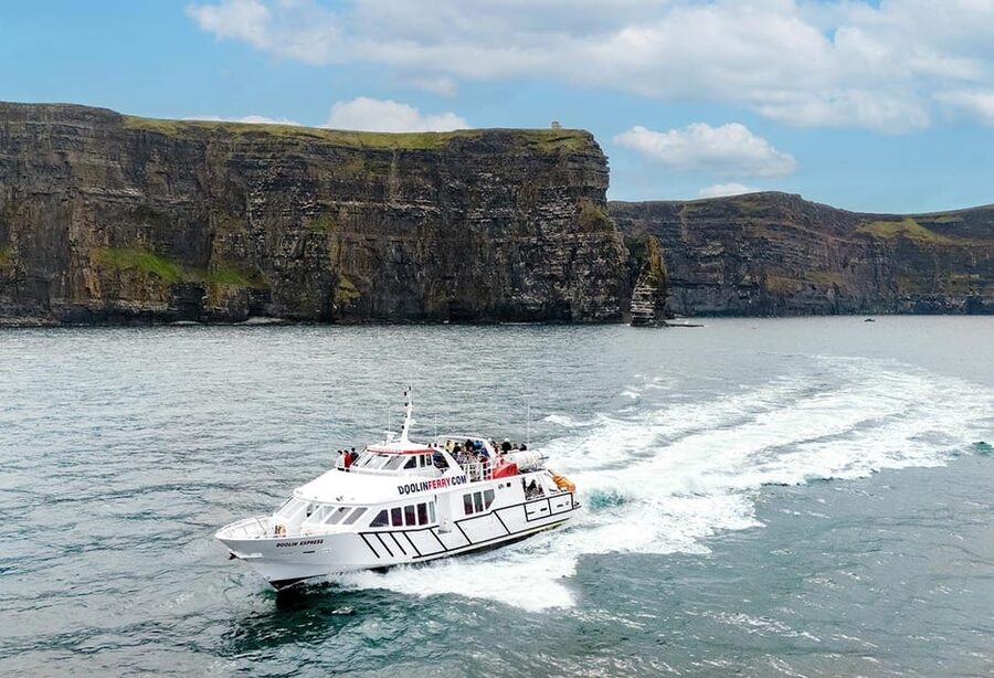 From Doolin: Cliffs of Moher Boat Tour - Hag’s Head, Harry Potter’s Cave, and the coastal route
