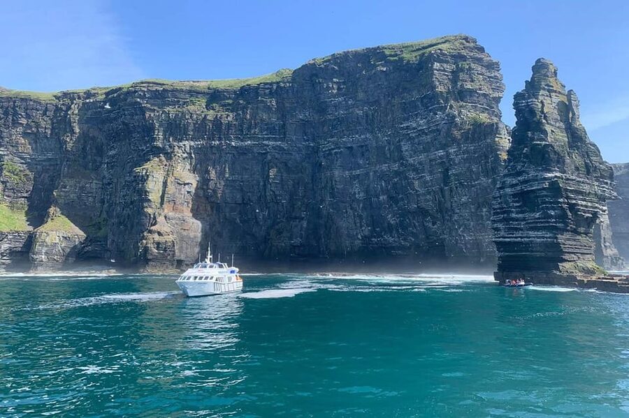 From Doolin: Cliffs of Moher Boat Tour - O’Brien’s Tower and An Branán Mór