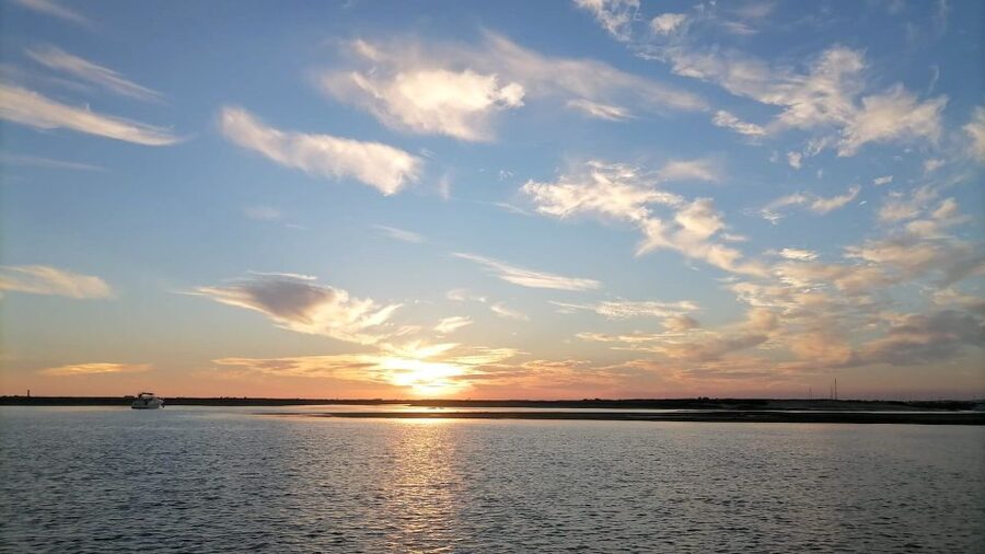 From Faro: Ria Formosa Sunset Boat Trip - A sunset over the Ria Formosa, not just a boat ride