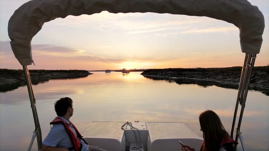 From Faro: Ria Formosa Sunset Boat Trip - Wildlife, birds, and the changing view