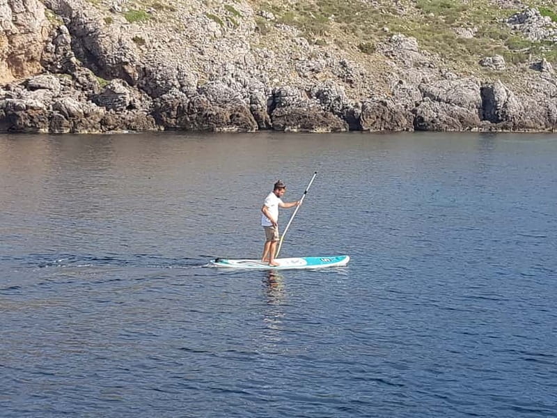 From Fornells: North Coast Beaches Cruise with Swim Stops - Cavalleria Beach gives you the first proper swim