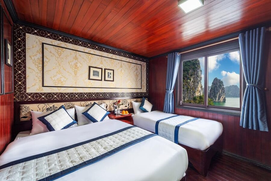 From Hanoi: 2-Day Ha Long Bay Boat Tour - Sunset, spring rolls, and dinner on the bay