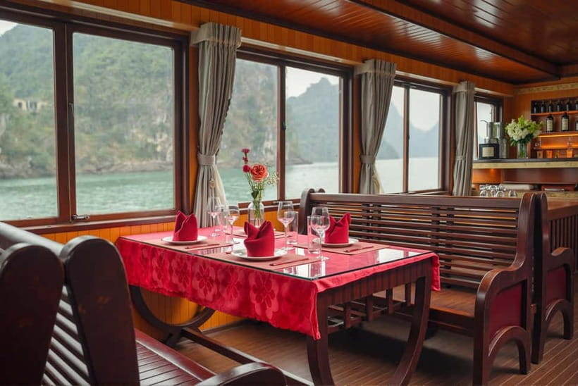From Hanoi/Cat Ba: Lan Ha Bay Full-Day Boat Trip - Sunset cooking class on the way back