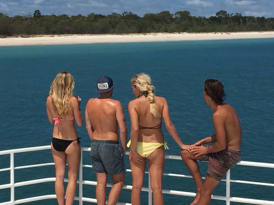 From Hervey Bay: Half-Day K'gari Fraser Island Beach Cruise - A short cruise into Kgaris quieter side
