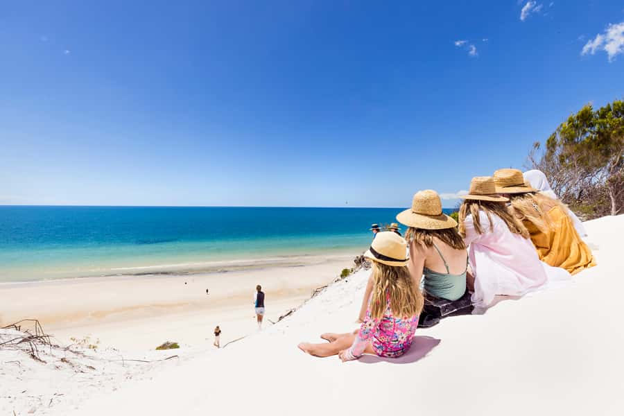 From Hervey Bay: Remote K'gari Tour by Boat with Lunch - From Hervey Bay to the island by boat