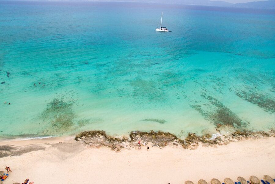 From Ierapetra: Cruise to Chrissi Island with Swimming - Swimming from the boat to the beach