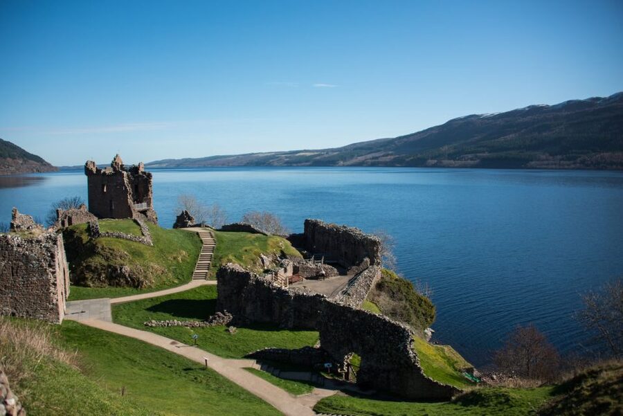 From Inverness: Loch Ness Cruise and Urquhart Castle - Cruising across the open waters of Loch Ness