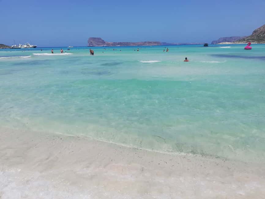 From Kissamos Port: Boat Cruise to Balos Lagoon - Arriving at Balos Lagoon