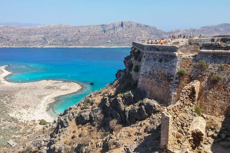 From Kissamos Port: Boat Cruise to Balos Lagoon & Gramvousa - Balos Lagoon and its shallow water