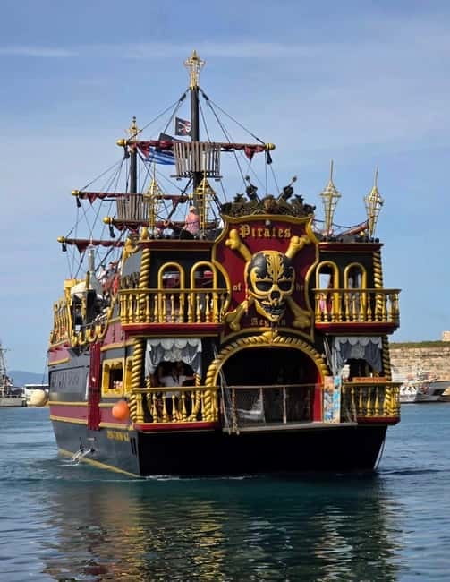 From Kos: 3-Island Boat Trip with BBQ & Water Slide - Pserimos: a golden beach and the first swim