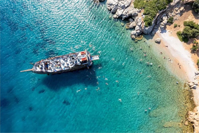 From Kos:A full day cruise in the newest luxury vessel! - How crowded is Captain Morgan?