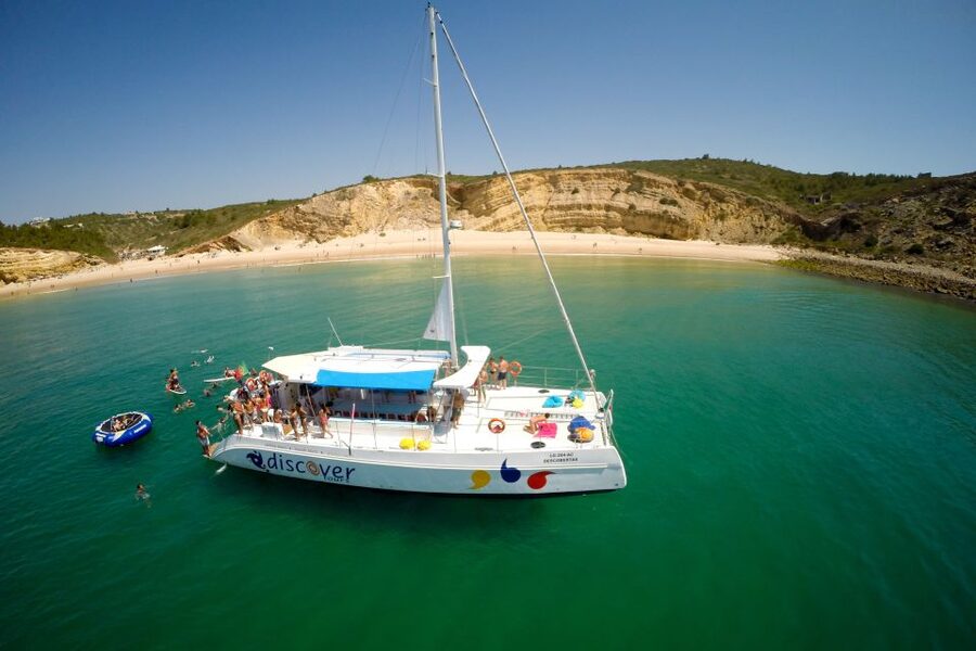 From Lagos: Algarve Golden Coast Cruise - Burgau and the quiet-bay stop