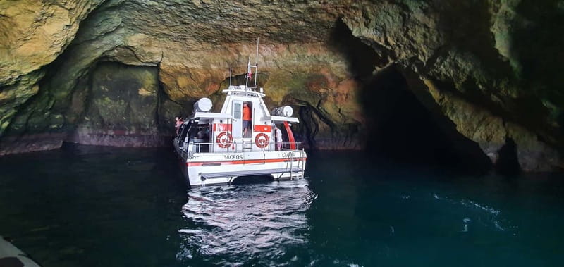 From Lagos: Benagil Caves Catamaran Cruise - Seeing Benagil Cave without landing inside