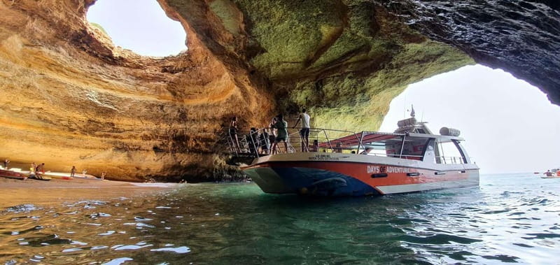 From Lagos: Benagil Caves Catamaran Cruise - Finding the boat at Lagos Marina