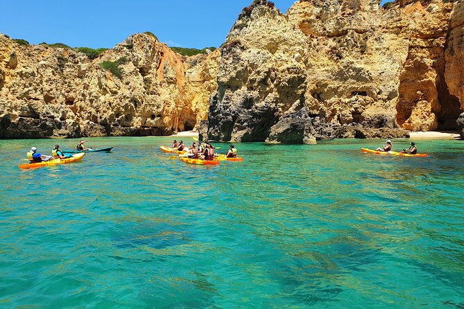 From Lagos: Kayak Tour of Ponta da Piedade Caves on Catamaran - How much value do you get for $48.37?