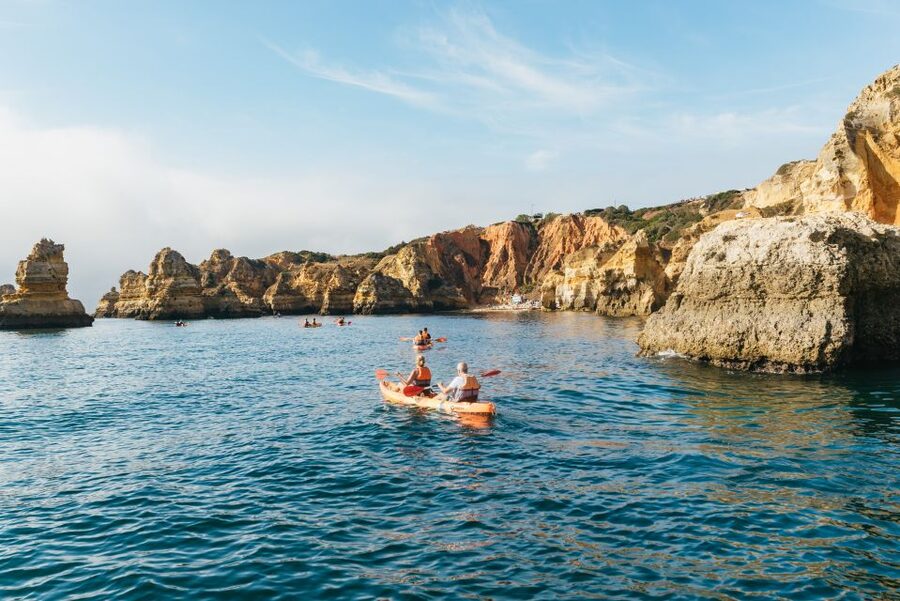 From Lagos: Kayaking and Boat Cave Explorer Tour - Why Ponta da Piedade works so well from a kayak