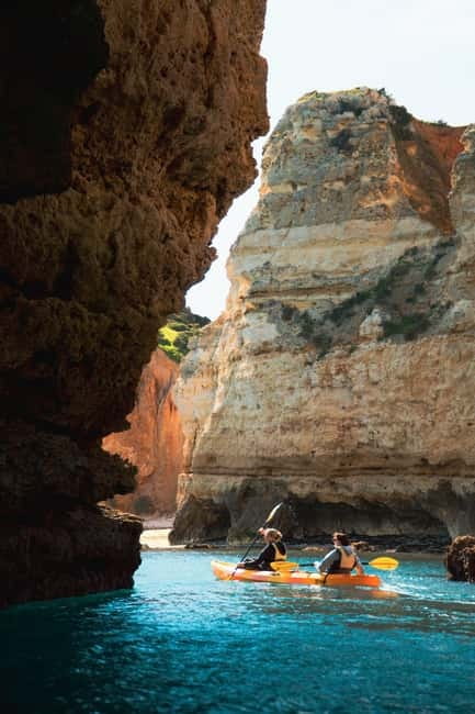 From Lagos: Ponta da Piedade Caves Kayak Tour from Catamaran - How much activity do you really get for $37?