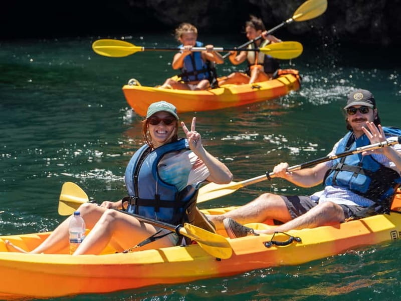 From Lagos: Ponta da Piedade Caves Kayak Tour from Catamaran - Small choices that improve the day