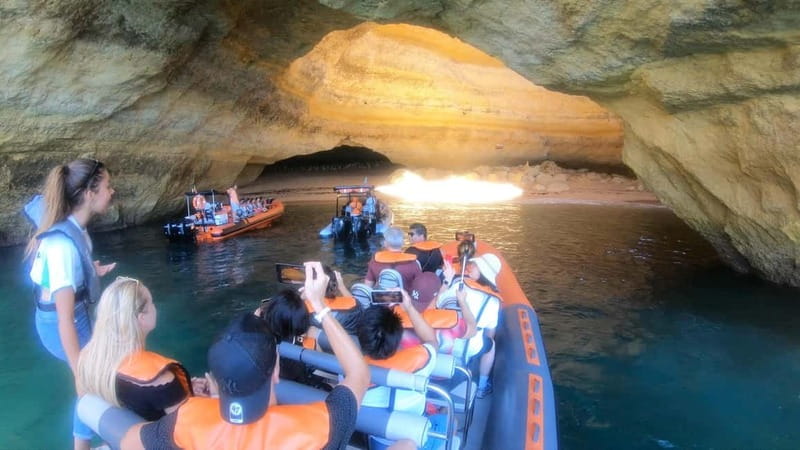 From Lagos: Scenic Cruise to the Benagil and Carvoeiro Caves - Why the rigid inflatable boat matters
