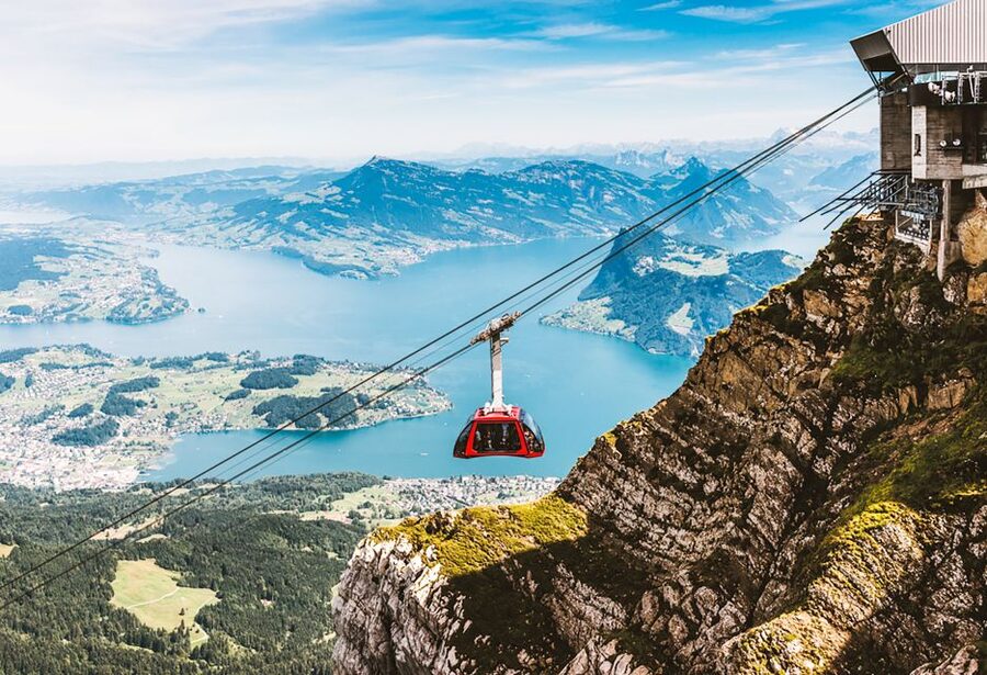 From Lucerne: Mt. Pilatus Gondola, Cable Car, and Boat Trip - Starting at Lucerne Train Station