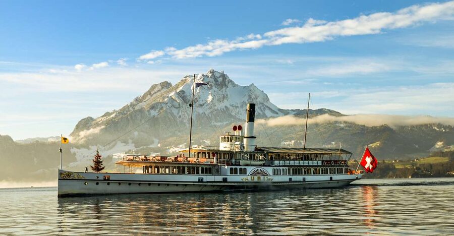 From Lucerne: Mt. Pilatus Gondola, Cable Car, and Boat Trip - Krienseregg to Fräkmüntegg by gondola