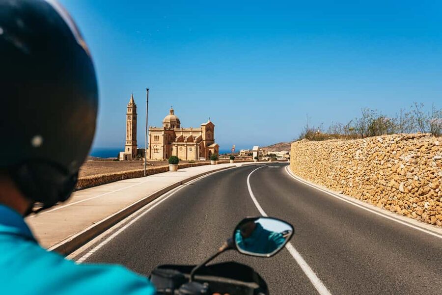 From Malta: Gozo Quad Bike Tour & Comino Boat Tour w/ Lunch - Comino by boat, including the Blue Lagoon and caves
