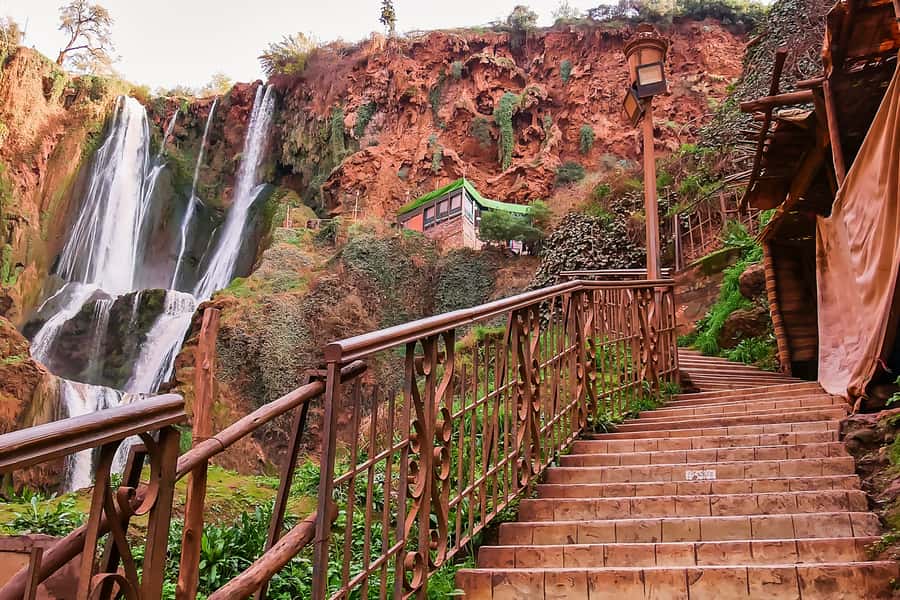 From Marrakech: Ouzoud Waterfalls Guided Hike and Boat Trip - Barbary macaques around the waterfalls